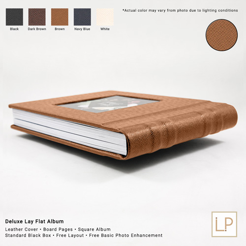 Rectangle Deluxe Album - Brown
