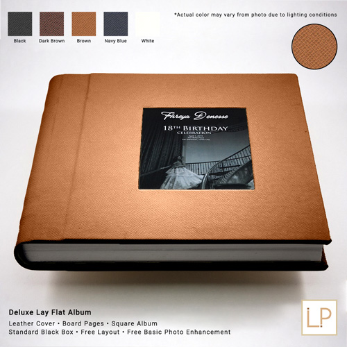 Square Deluxe Album - Brown