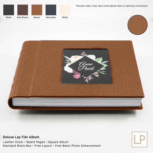Rectangle Deluxe Album - Brown